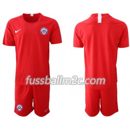 Fußballtrikots Chile Kinder Heim Trikotsatz 2018-2019